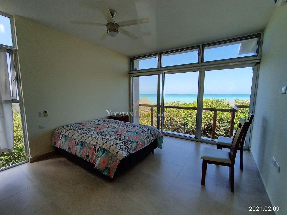 Beachfront Villa In Sisal Yucatan Mexico Екстериор снимка